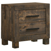 Orleans Furniture - Coaster - Woodmont 2-drawer Nightstand Rustic Golden Brown - 222632